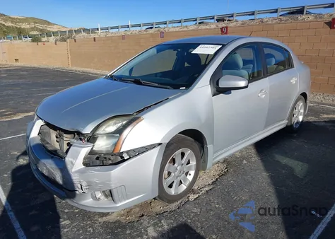 2011 Nissan Sentra 2.0Sr из США, поврежденный, VIN 3N1AB6AP8BL662835